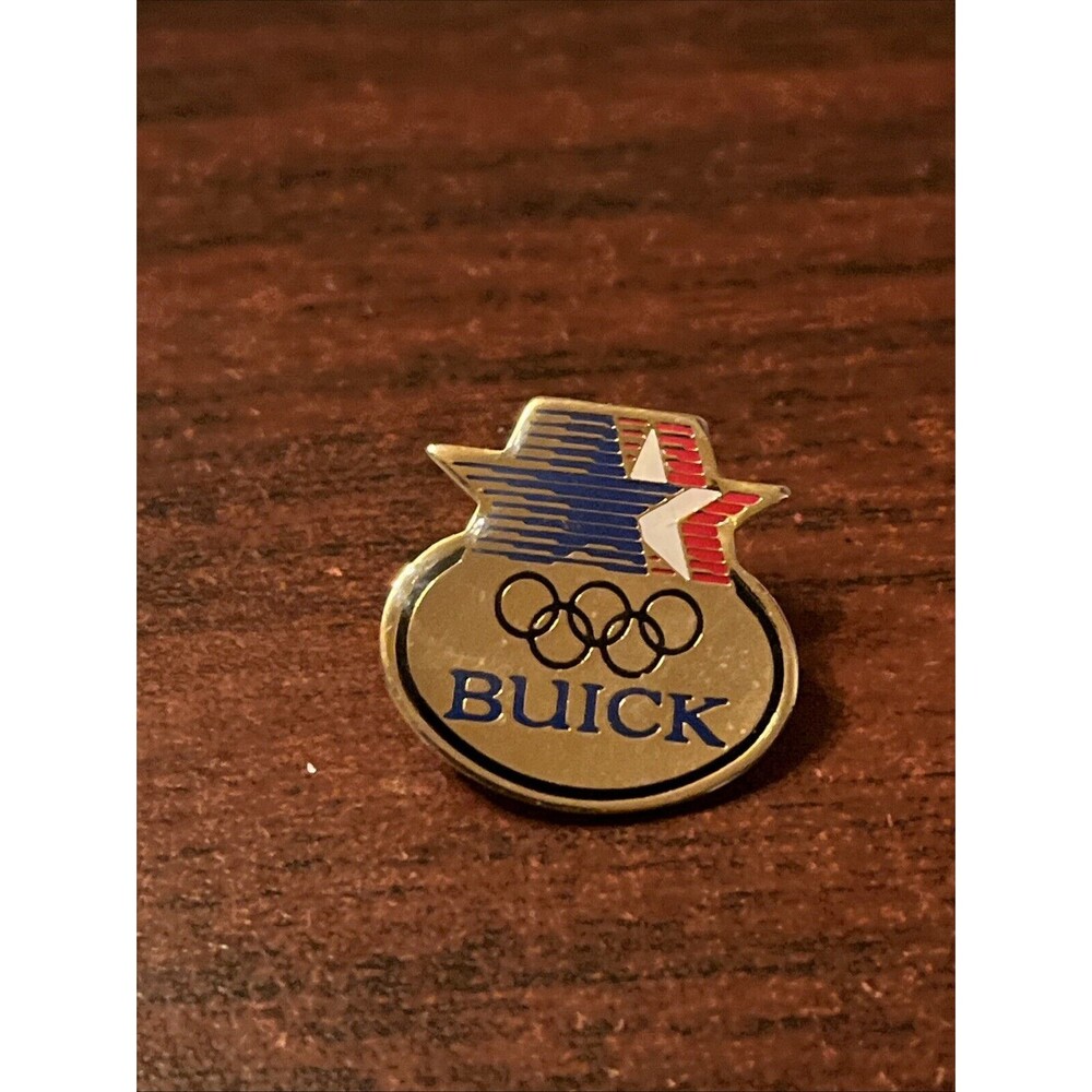 1984 Los Angeles Olympics Team USA Buick Cars Lapel Hat Pin